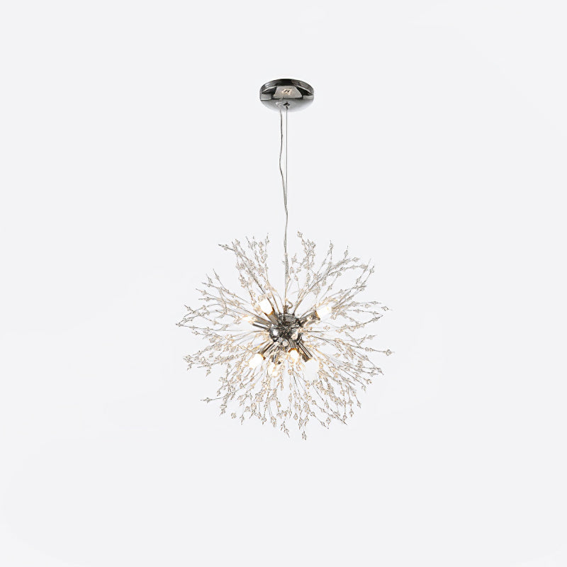 Lustra Chandelier Crystal Dandelion with Crystals - Letslighting