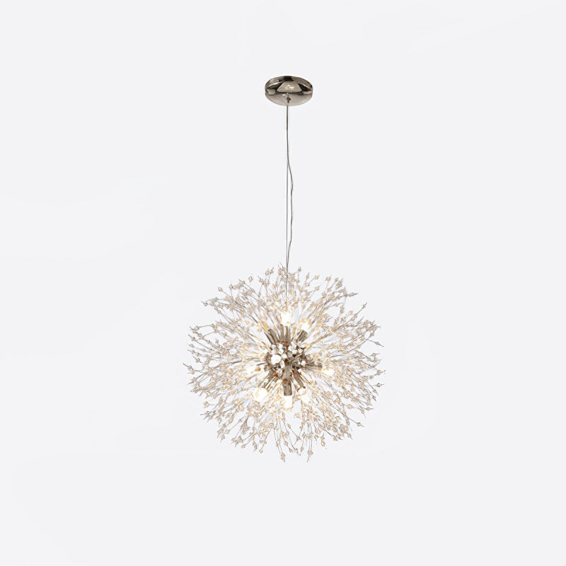 Lustra Chandelier Crystal Dandelion with Crystals - Letslighting