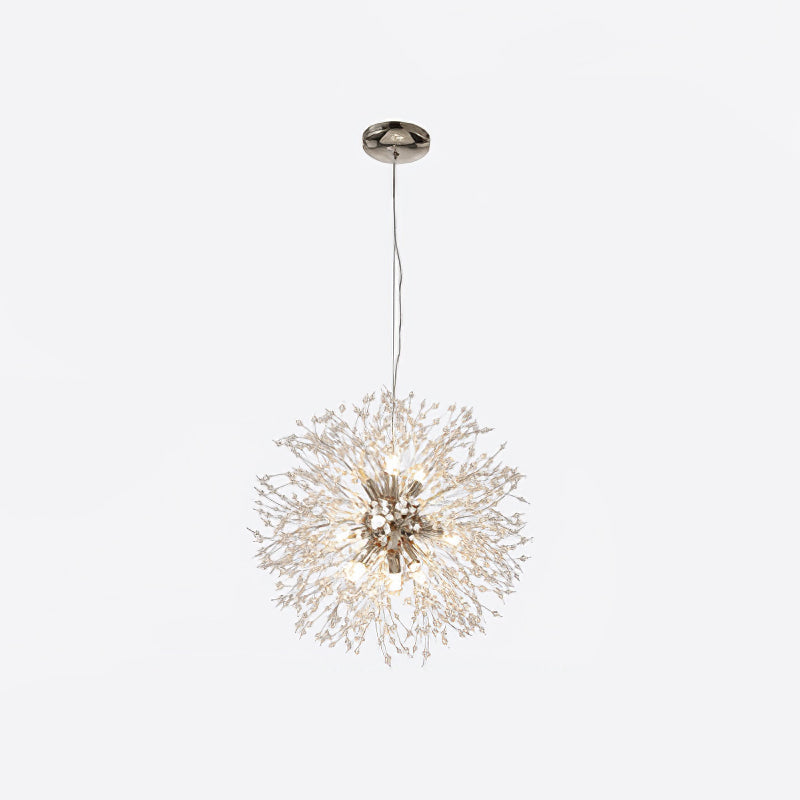 Lustra Chandelier Crystal Dandelion with Crystals - Letslighting