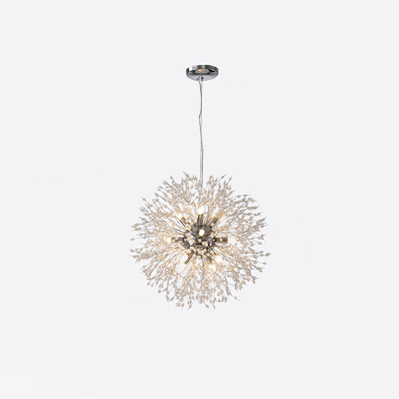 Lustra Chandelier Crystal Dandelion with Crystals - Letslighting