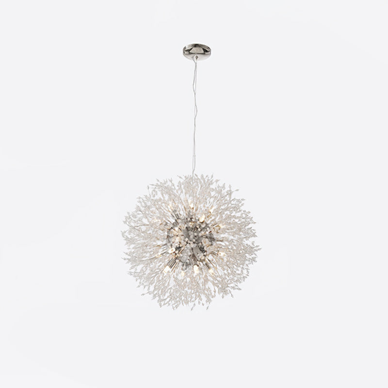Lustra Chandelier Crystal Dandelion with Crystals - Letslighting