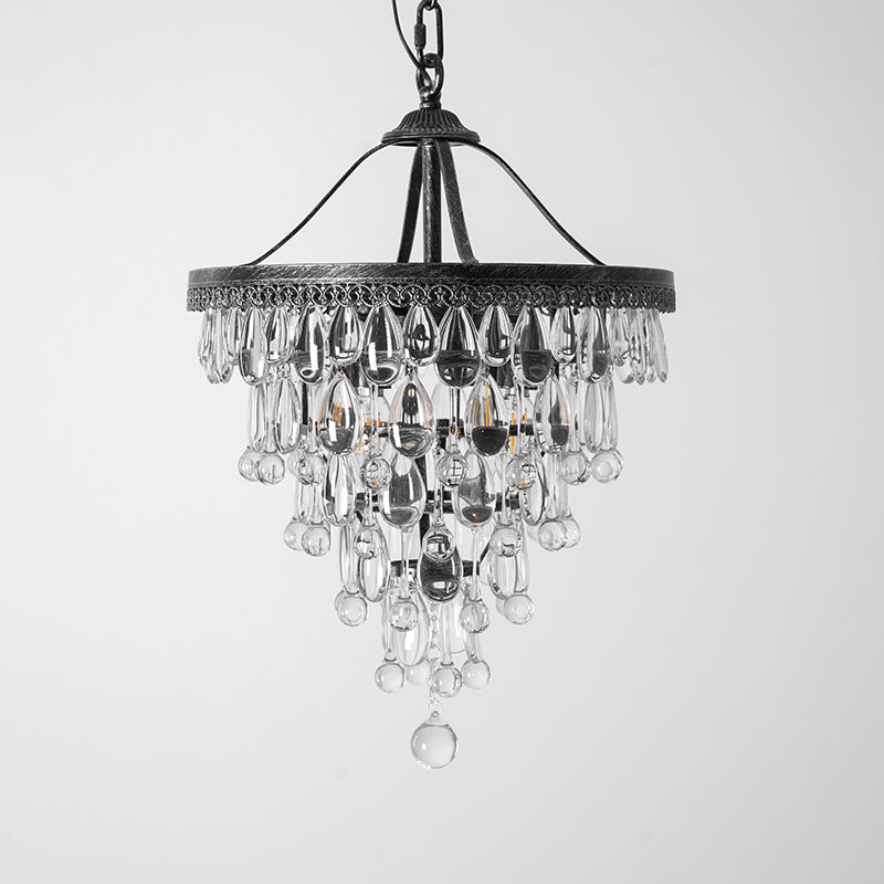 Blink Unique Inverted Pyramid Crystal Chandelier - Letslighting