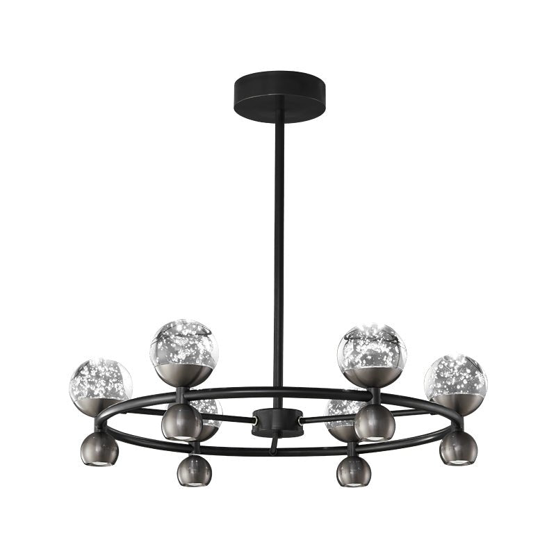 Lumiryn Orbital Glass Globe Chandelier - Letslighting