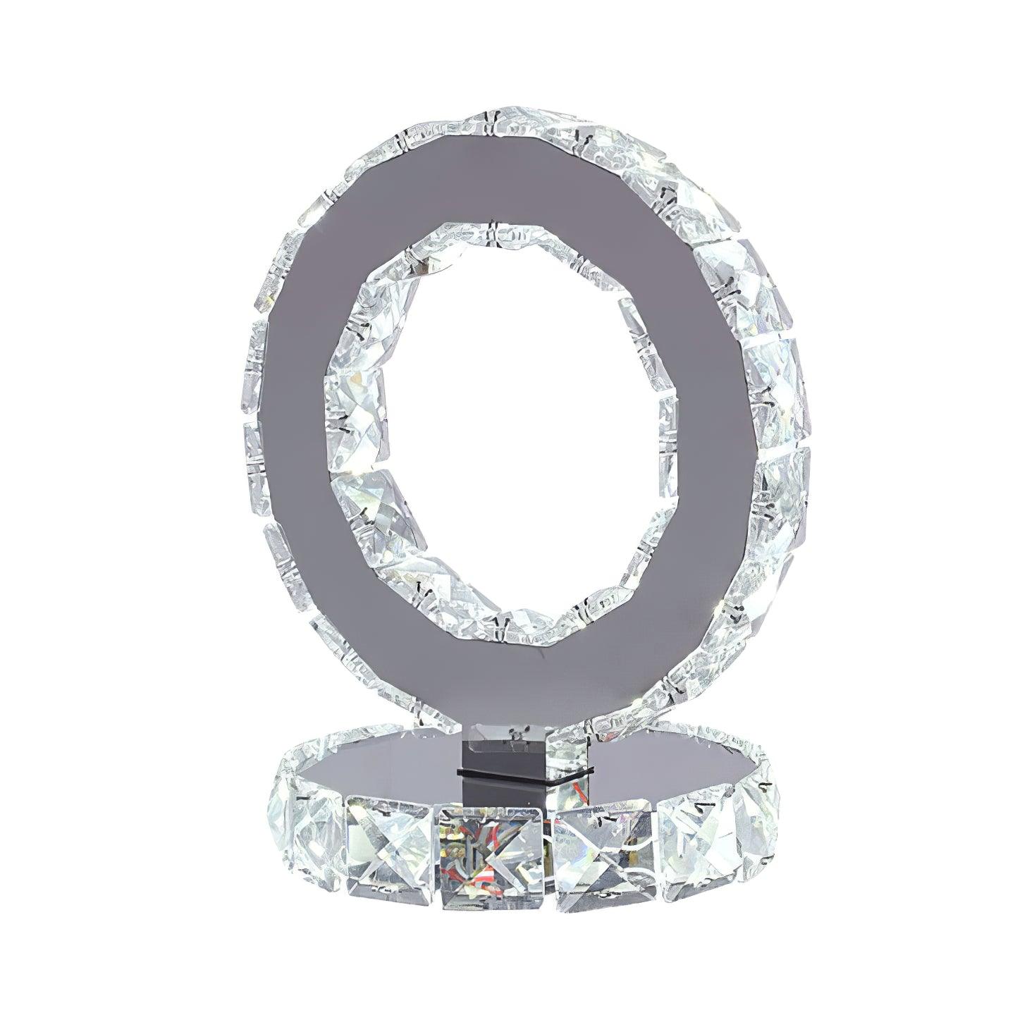 Oriana Crystal Rings Table Lamp - Letslighting