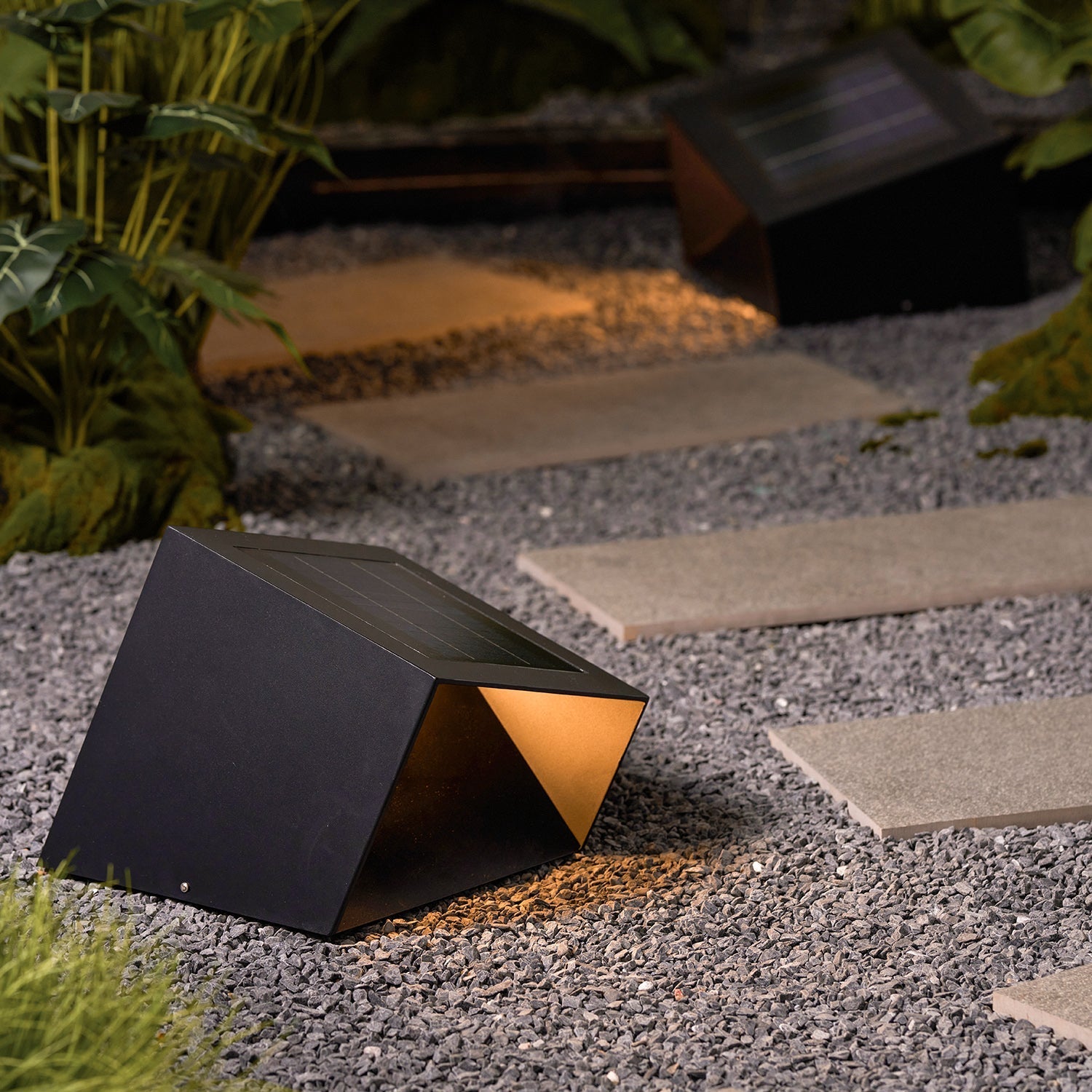 Evsore Unique Cube Garden Solar Outdoor Light - Letslighting