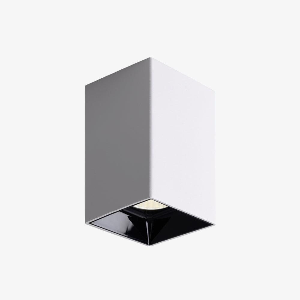 Lustra Ceiling Light Cube Square Black Spotlight - Letslighting