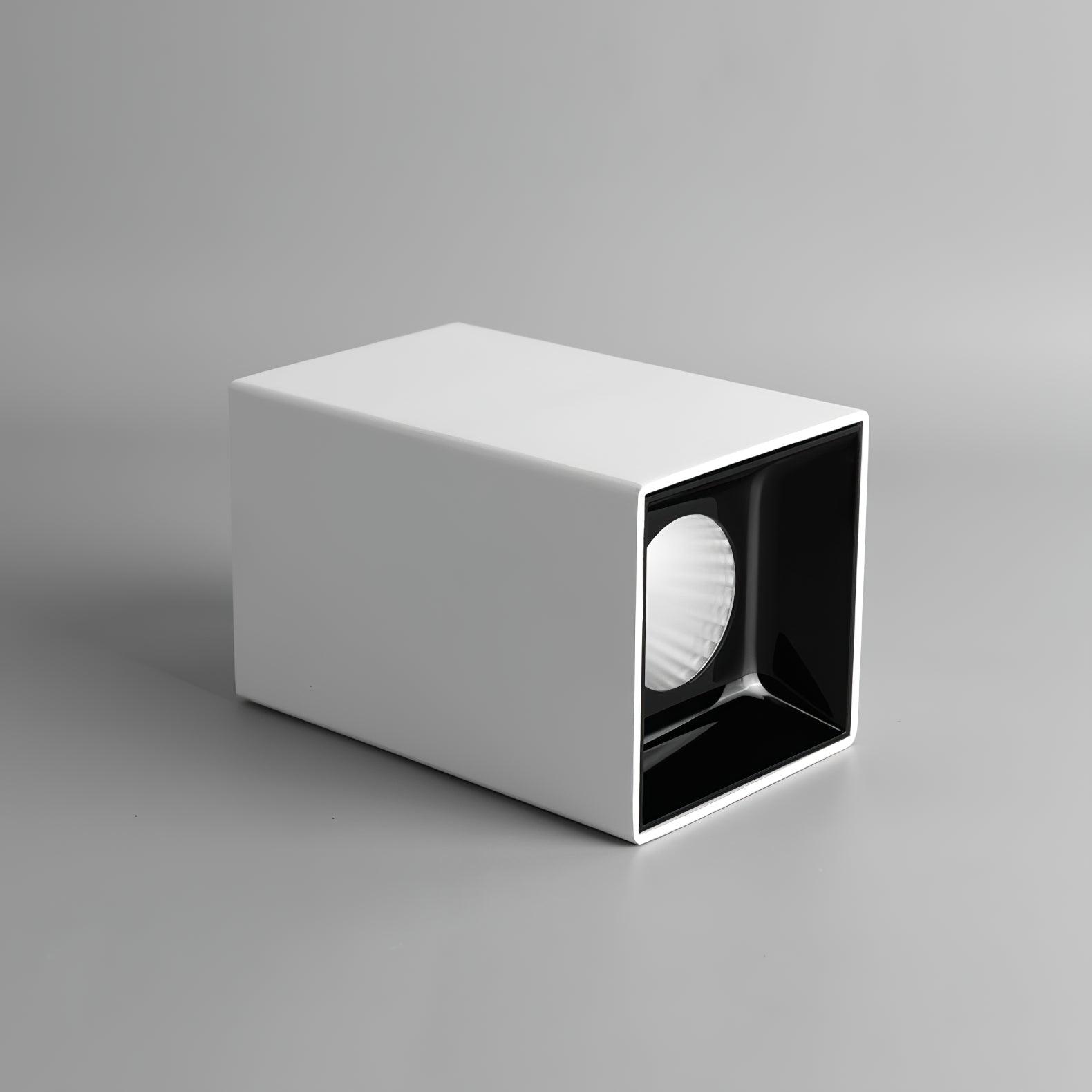 Lustra Ceiling Light Cube Square Black Spotlight - Letslighting