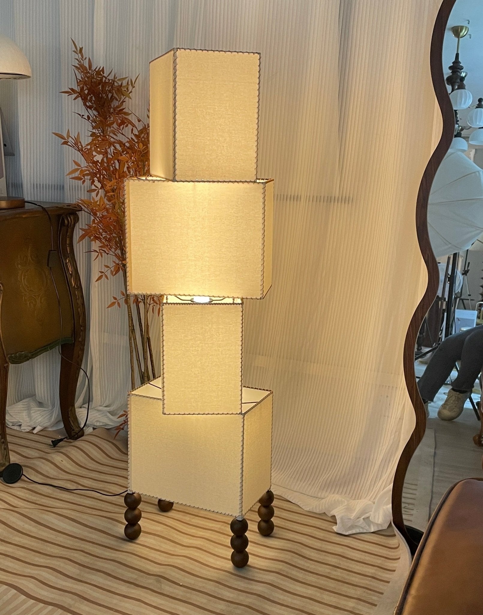 Kian Modern Fabric Floor Lamp - Letslighting