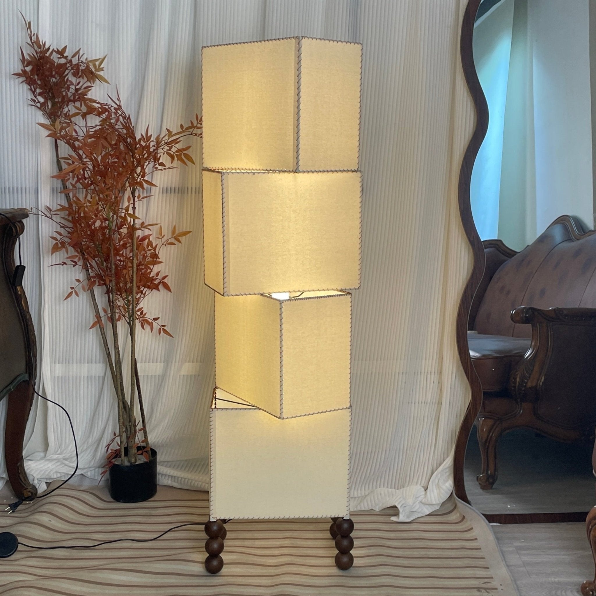 Kian Modern Fabric Floor Lamp - Letslighting