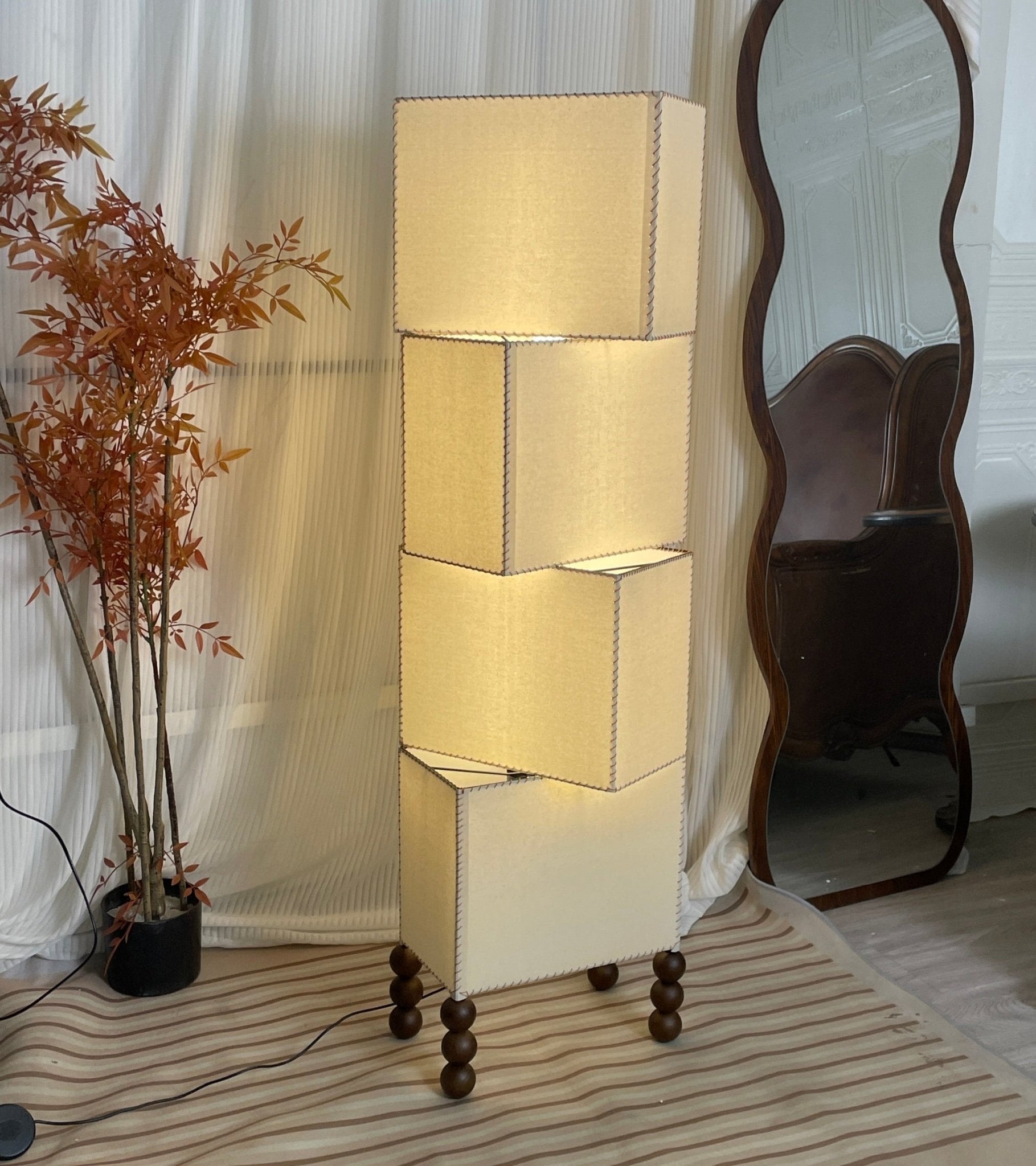 Kian Modern Fabric Floor Lamp - Letslighting