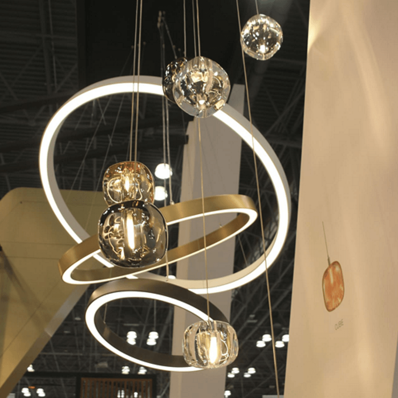 Glowcube Modern Crystal Chandelier - Letslighting