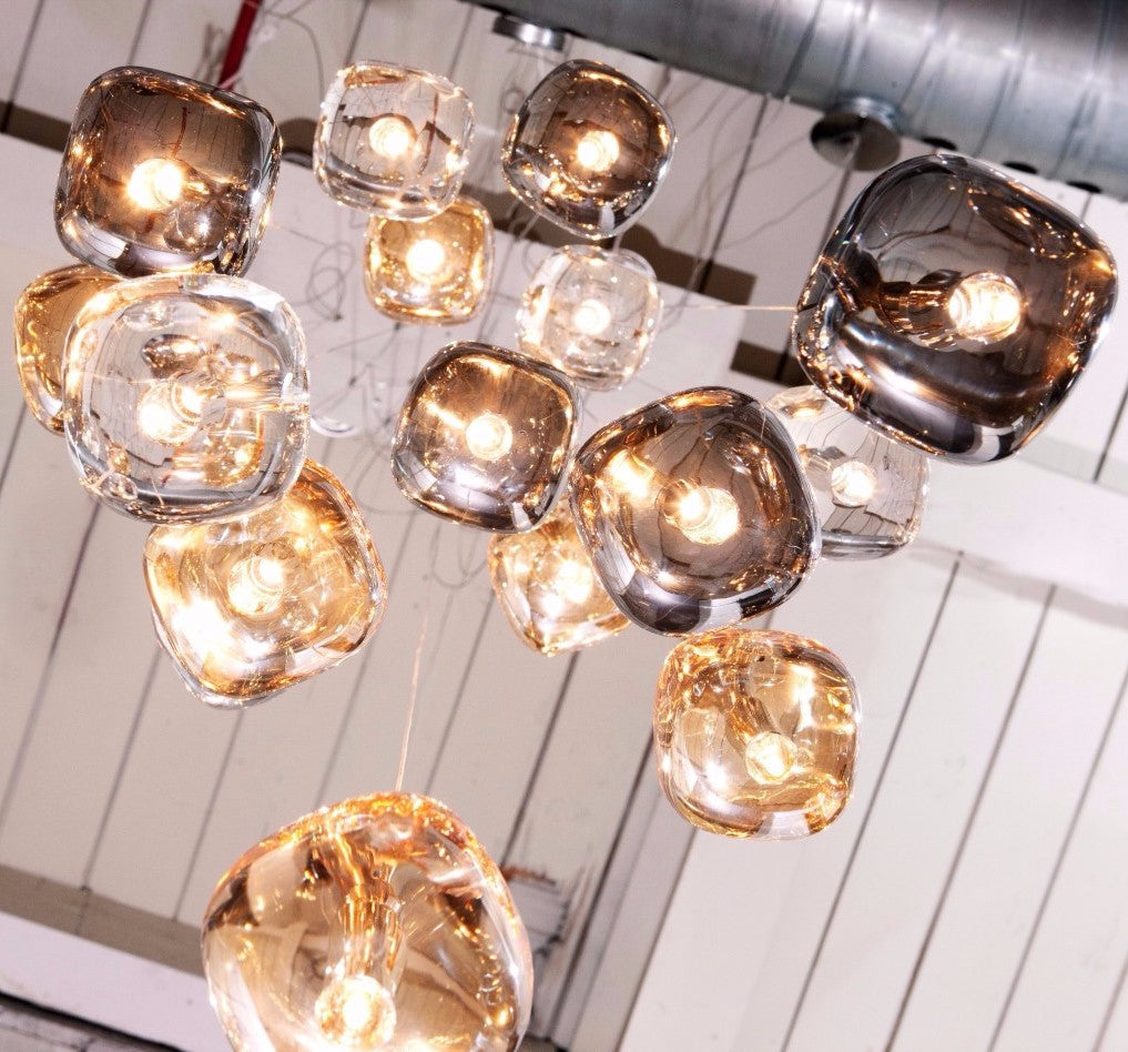 Glowcube Modern Crystal Chandelier - Letslighting