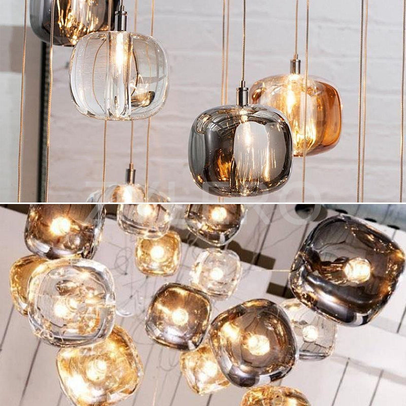 Glowcube Modern Crystal Chandelier - Letslighting