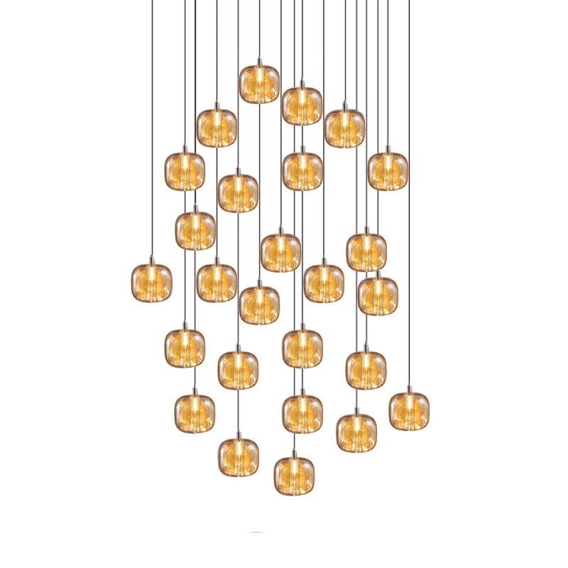 Glowcube Modern Crystal Chandelier - Letslighting