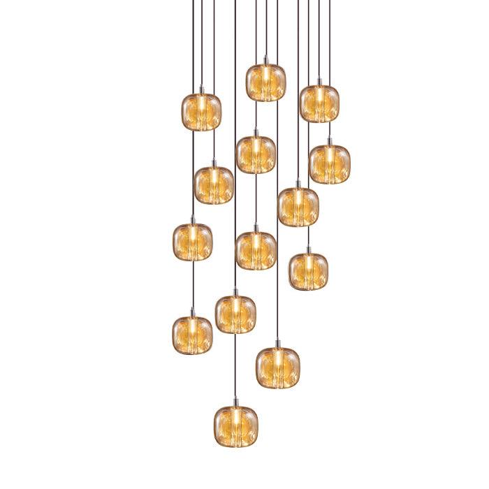Glowcube Modern Crystal Chandelier - Letslighting