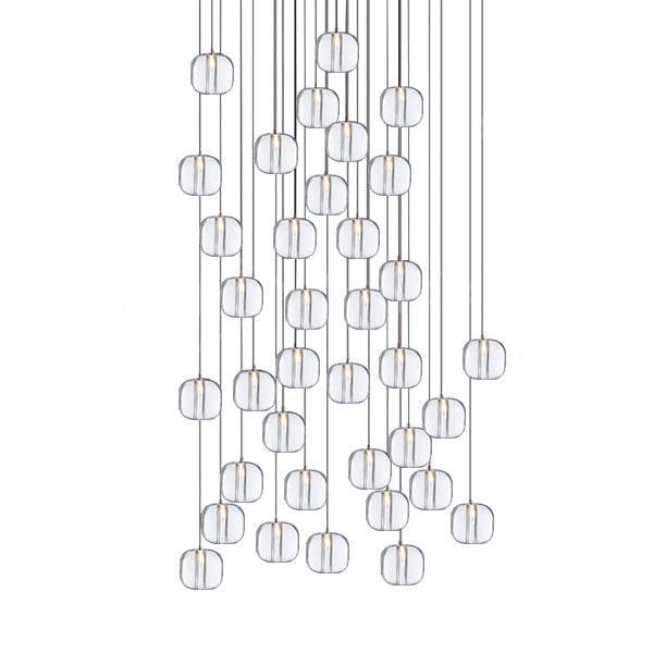 Glowcube Modern Crystal Chandelier - Letslighting