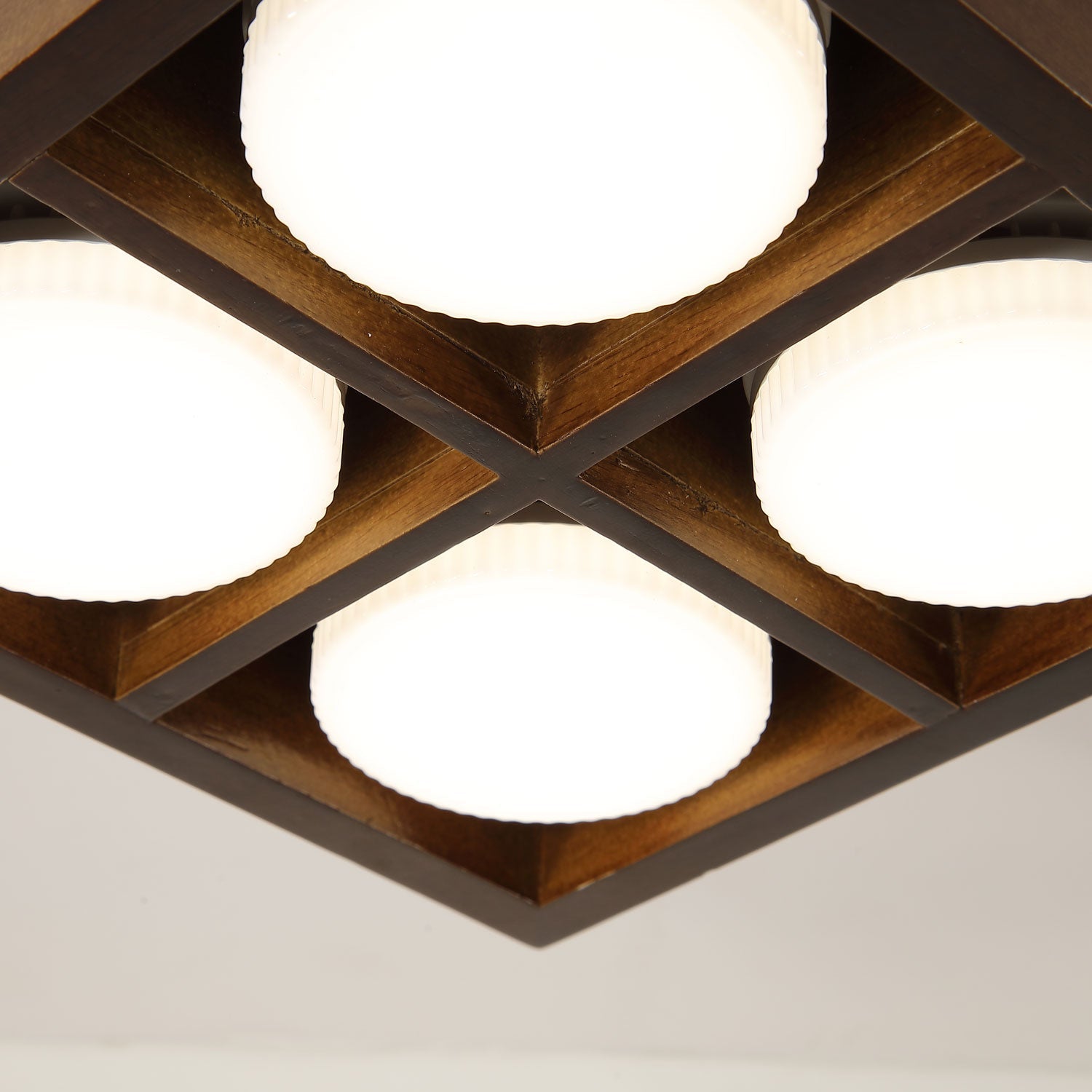 Eliza Minimalist Wood Ceiling Light - Letslighting