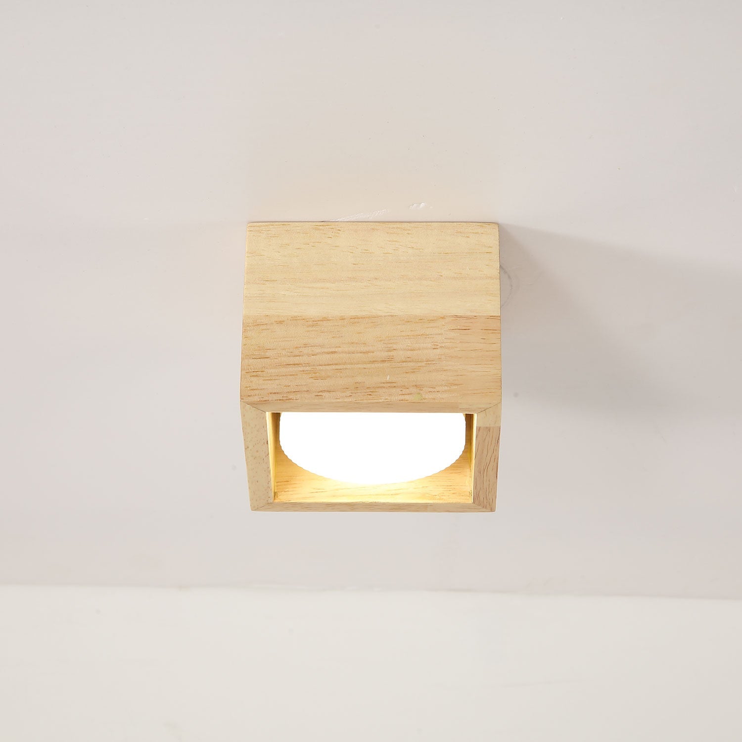 Eliza Minimalist Wood Ceiling Light - Letslighting
