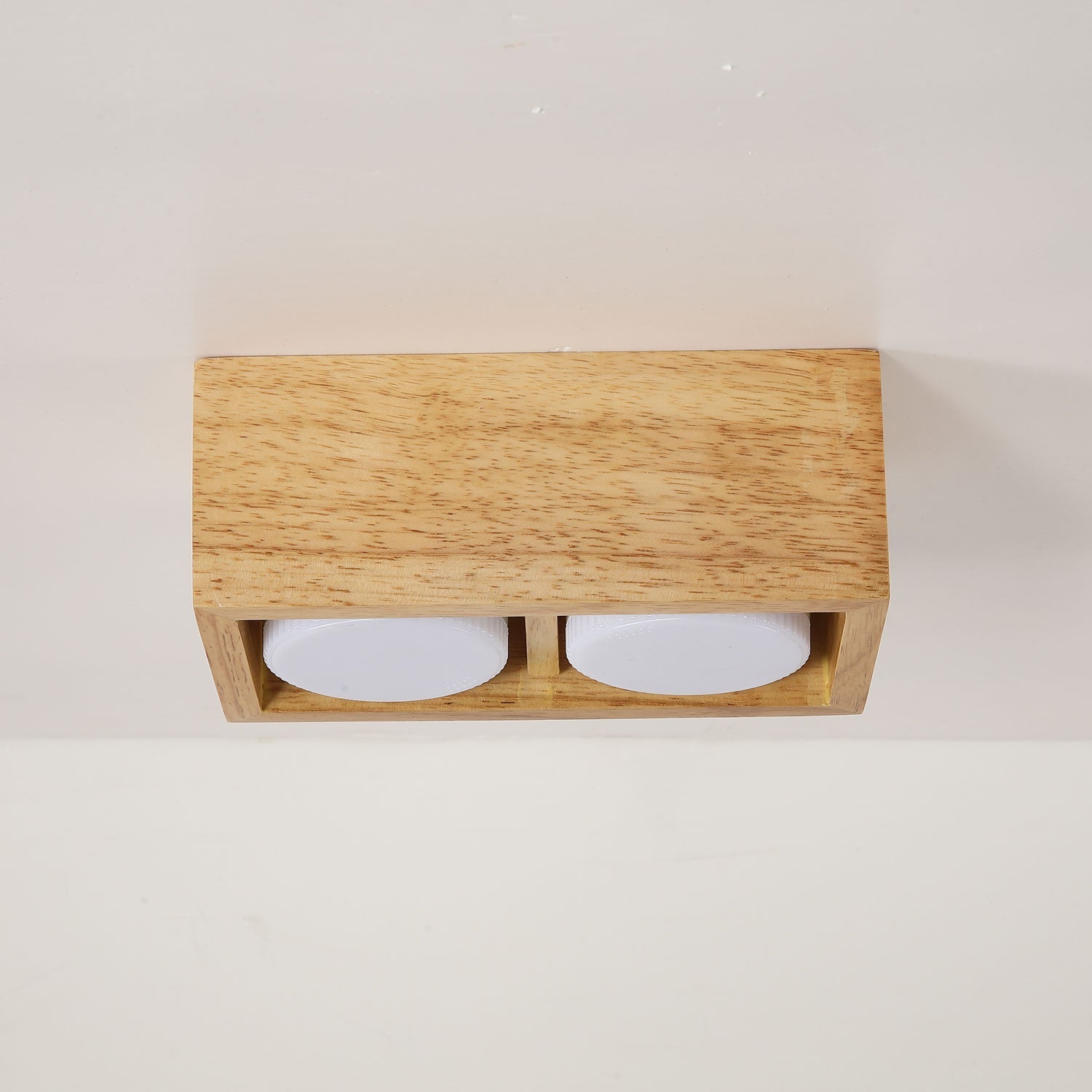 Eliza Minimalist Wood Ceiling Light - Letslighting