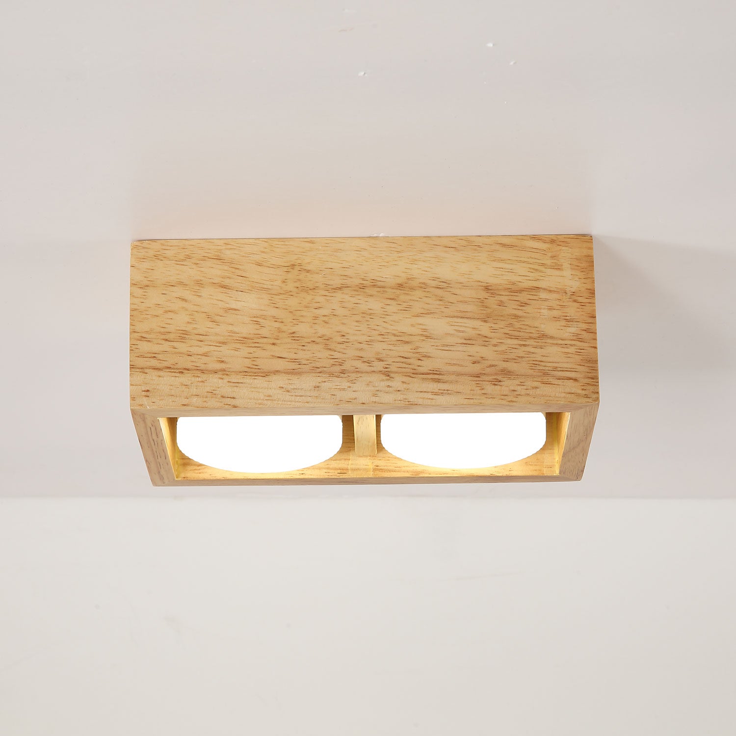 Eliza Minimalist Wood Ceiling Light - Letslighting