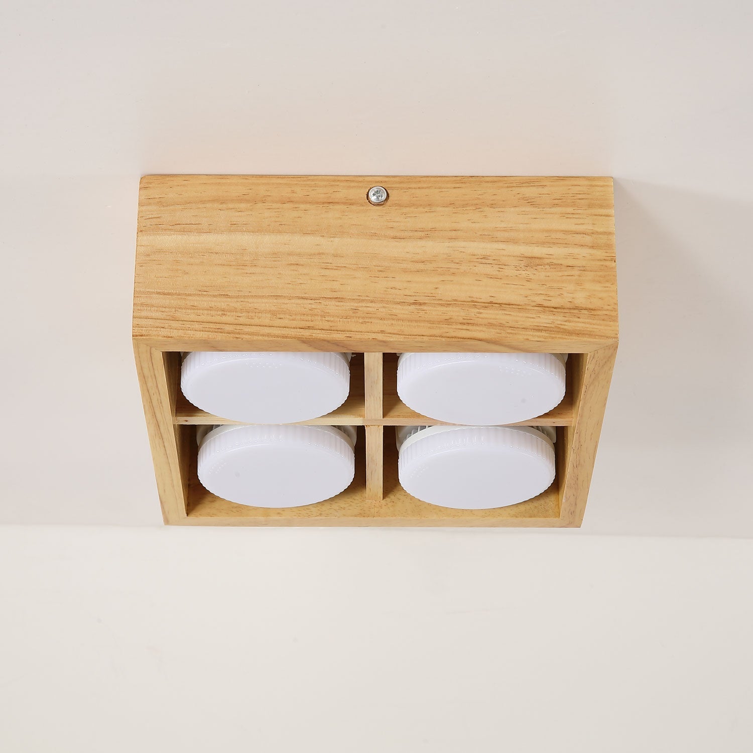 Eliza Minimalist Wood Ceiling Light - Letslighting