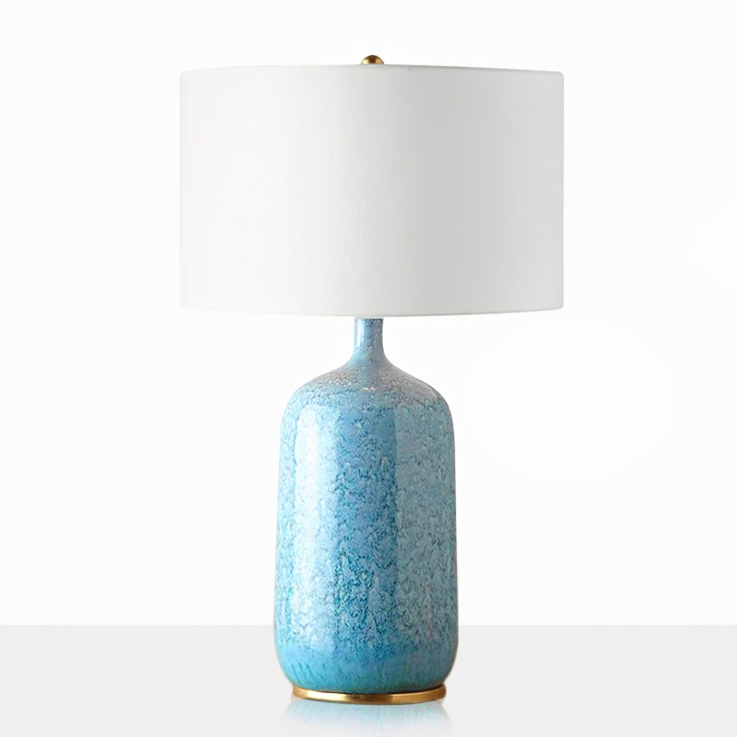 Vintare Fabric Ceramics Table Lamp - Letslighting