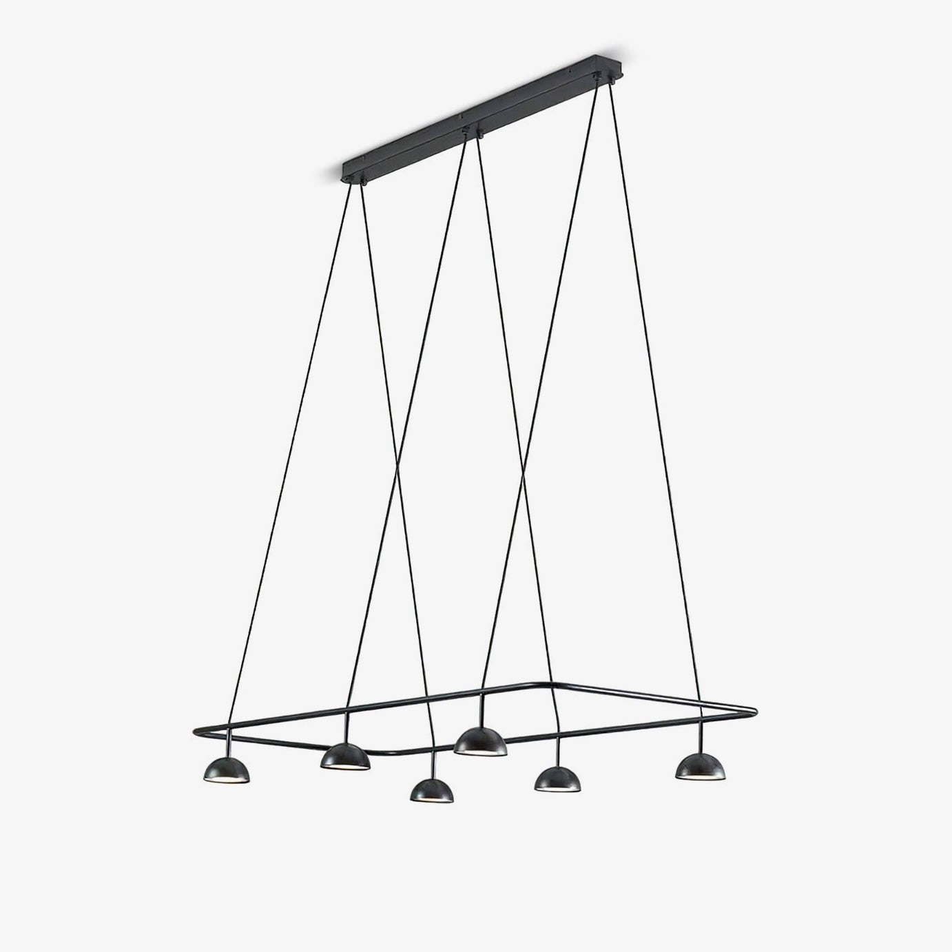 Aurora Chandelier LED Sleek - Letslighting