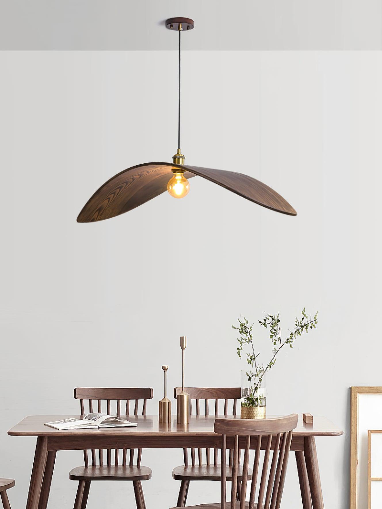 Lymiror Nordic Art Wooden Pendant Lamp - Letslighting