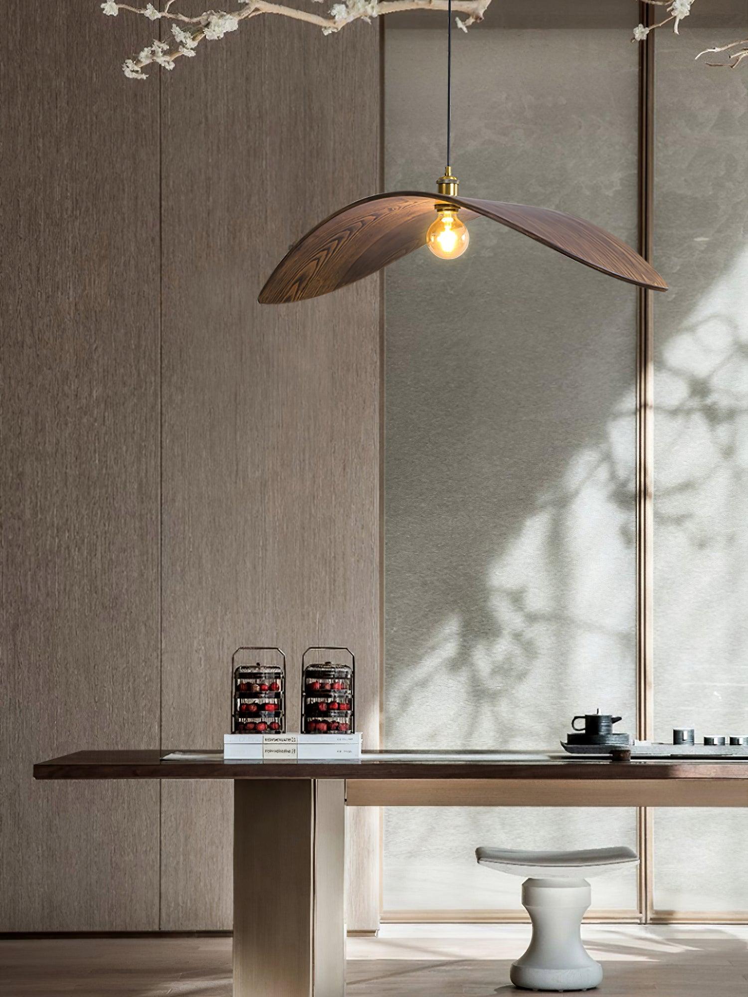 Lymiror Nordic Art Wooden Pendant Lamp - Letslighting