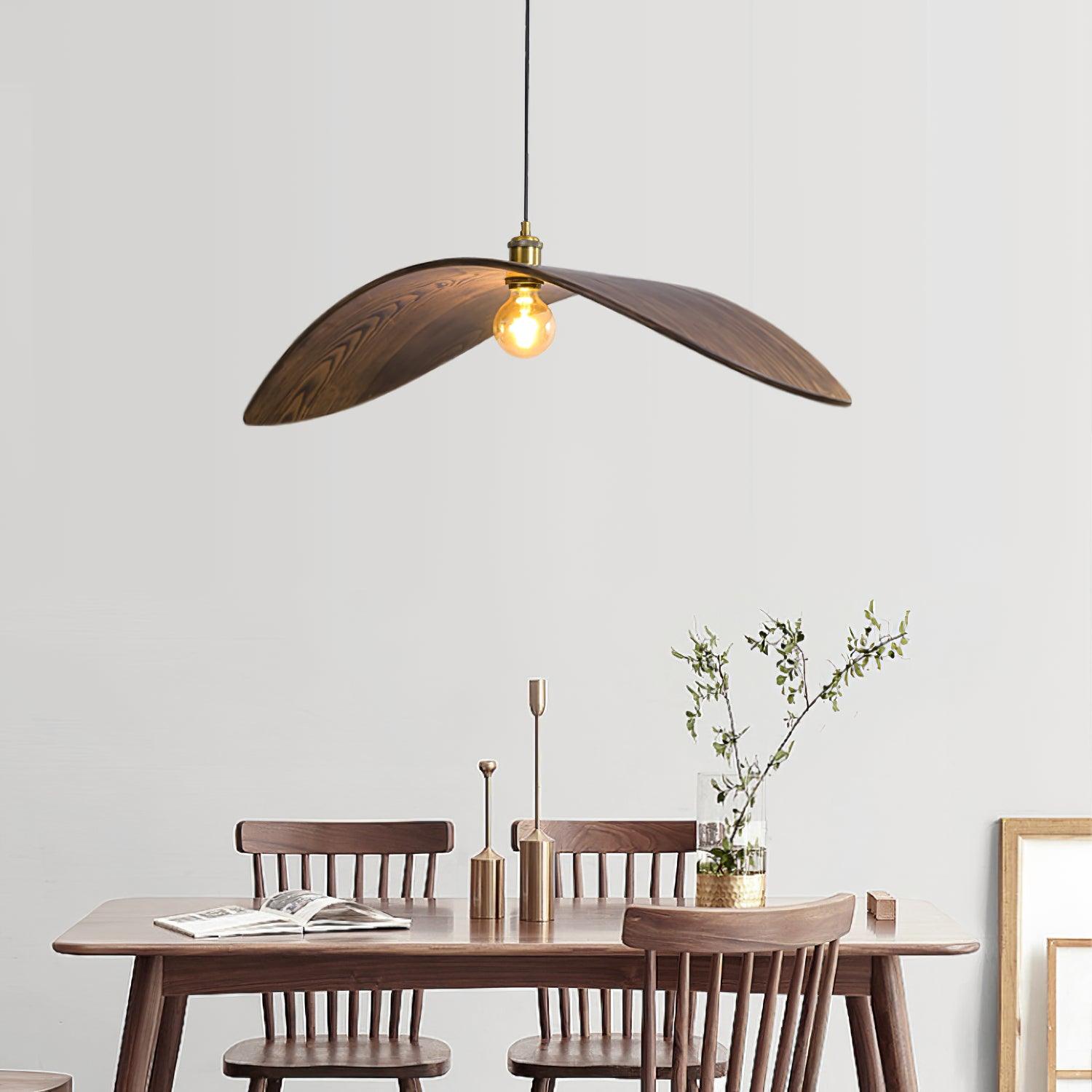 Lymiror Nordic Art Wooden Pendant Lamp - Letslighting