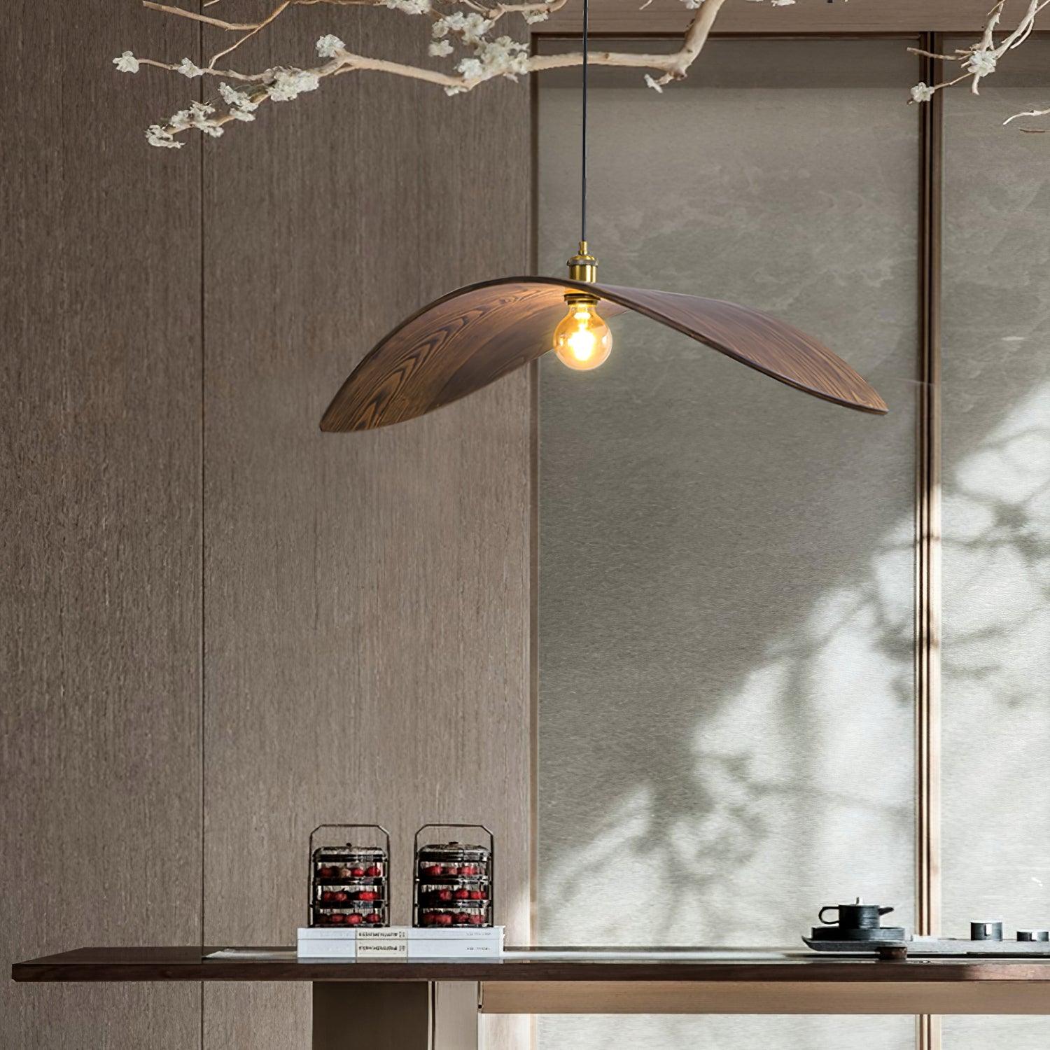 Lymiror Nordic Art Wooden Pendant Lamp - Letslighting
