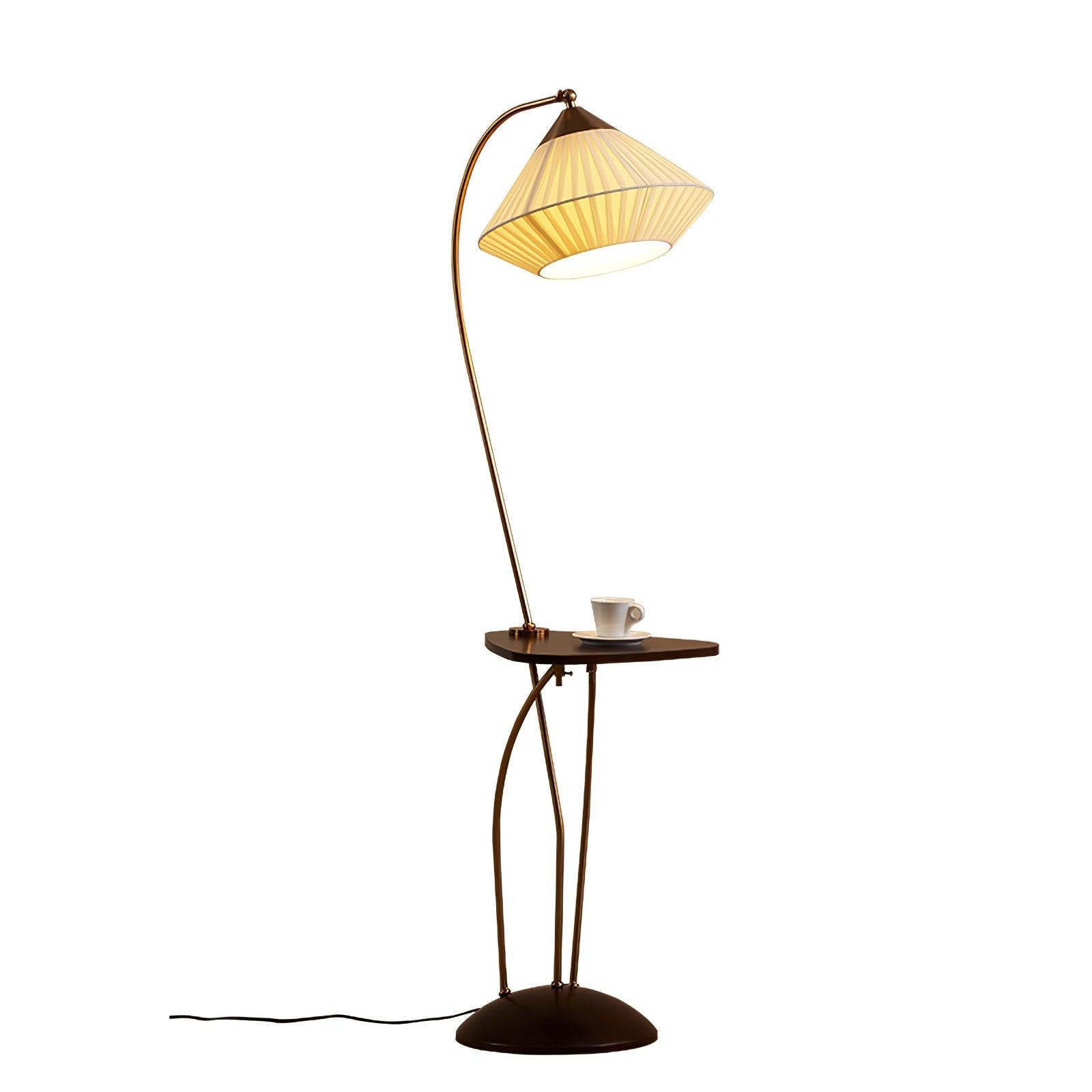Elvio Fabric Vintage Floor Lamp - Letslighting