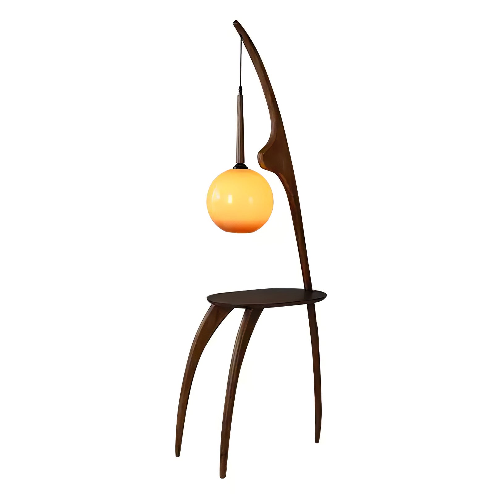 Lustra Curved Mantis Arm Floor Lamp - Letslighting