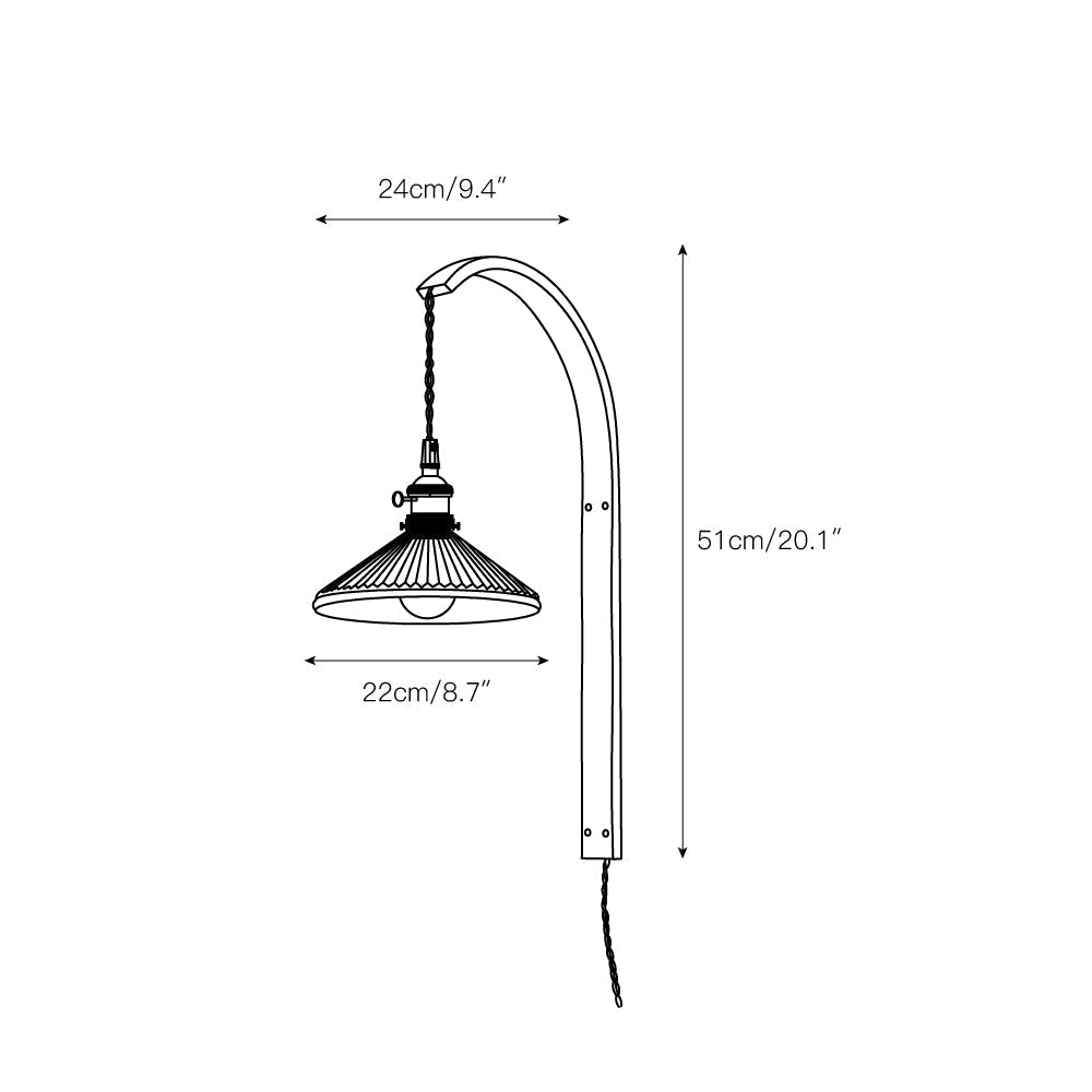 Dapple Modern Minimalist Walnut Ceramic Wall Light - Letslighting