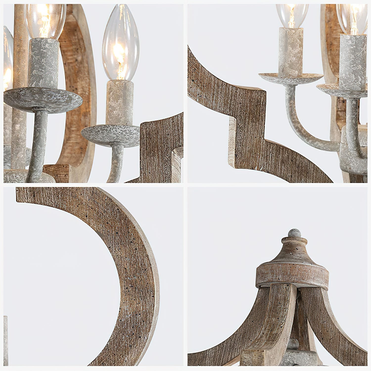 Fervor Individual Creativity Wooden Chandelier - Letslighting