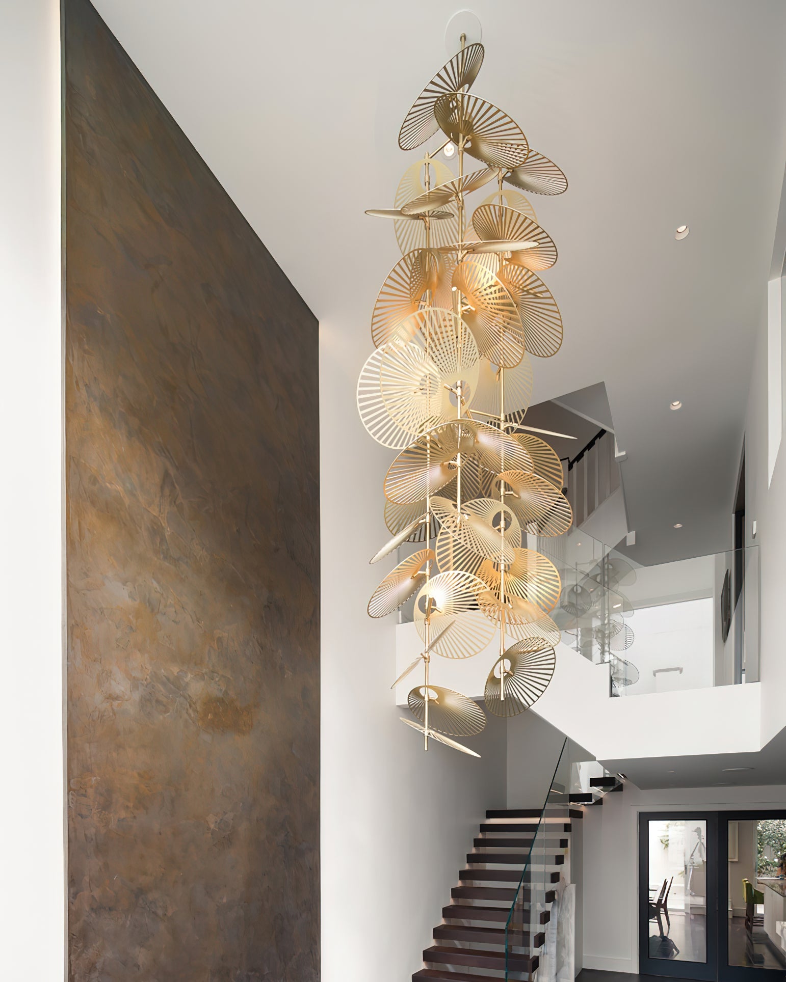 Odoraris Luxury Leaf Chandelier - Letslighting