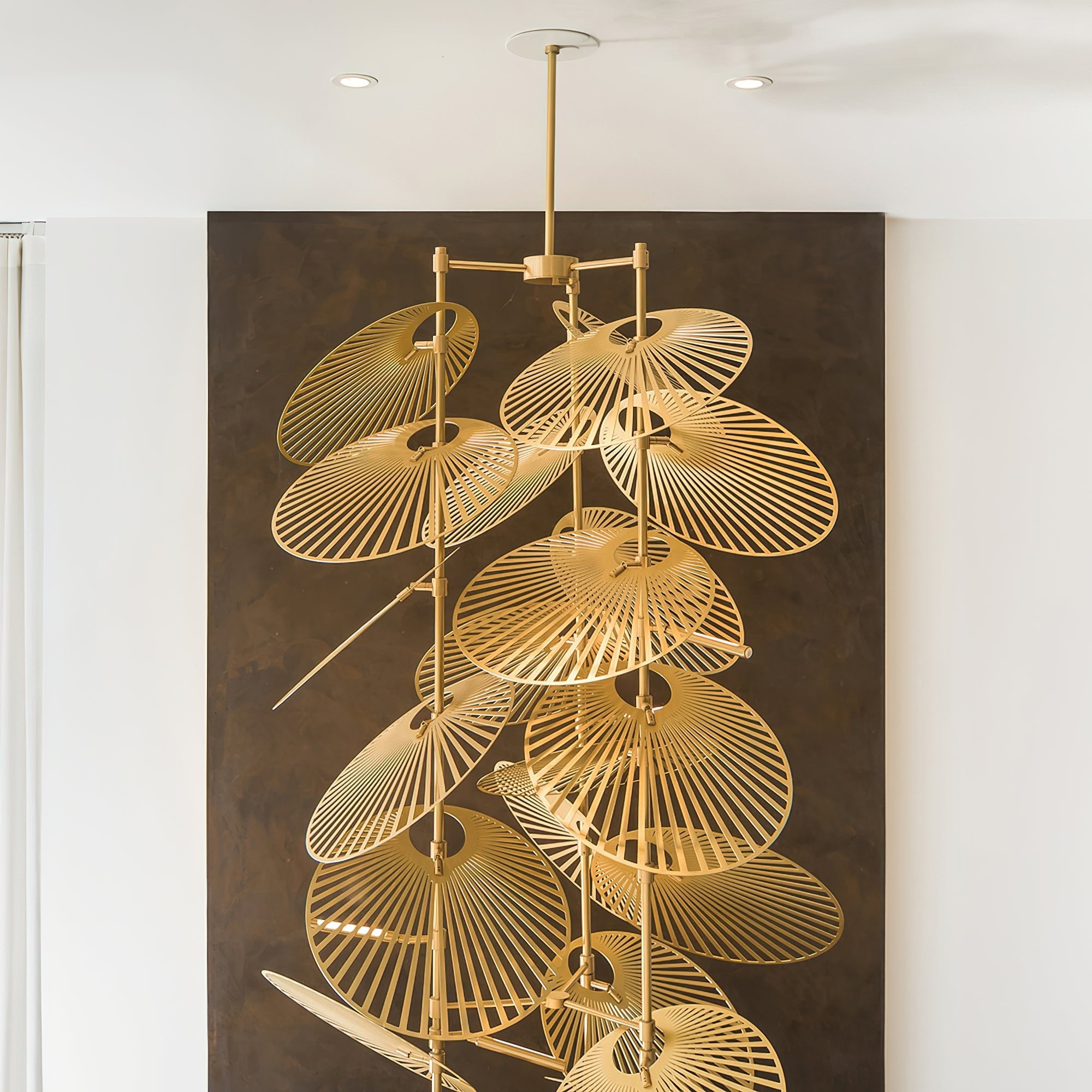 Odoraris Luxury Leaf Chandelier - Letslighting