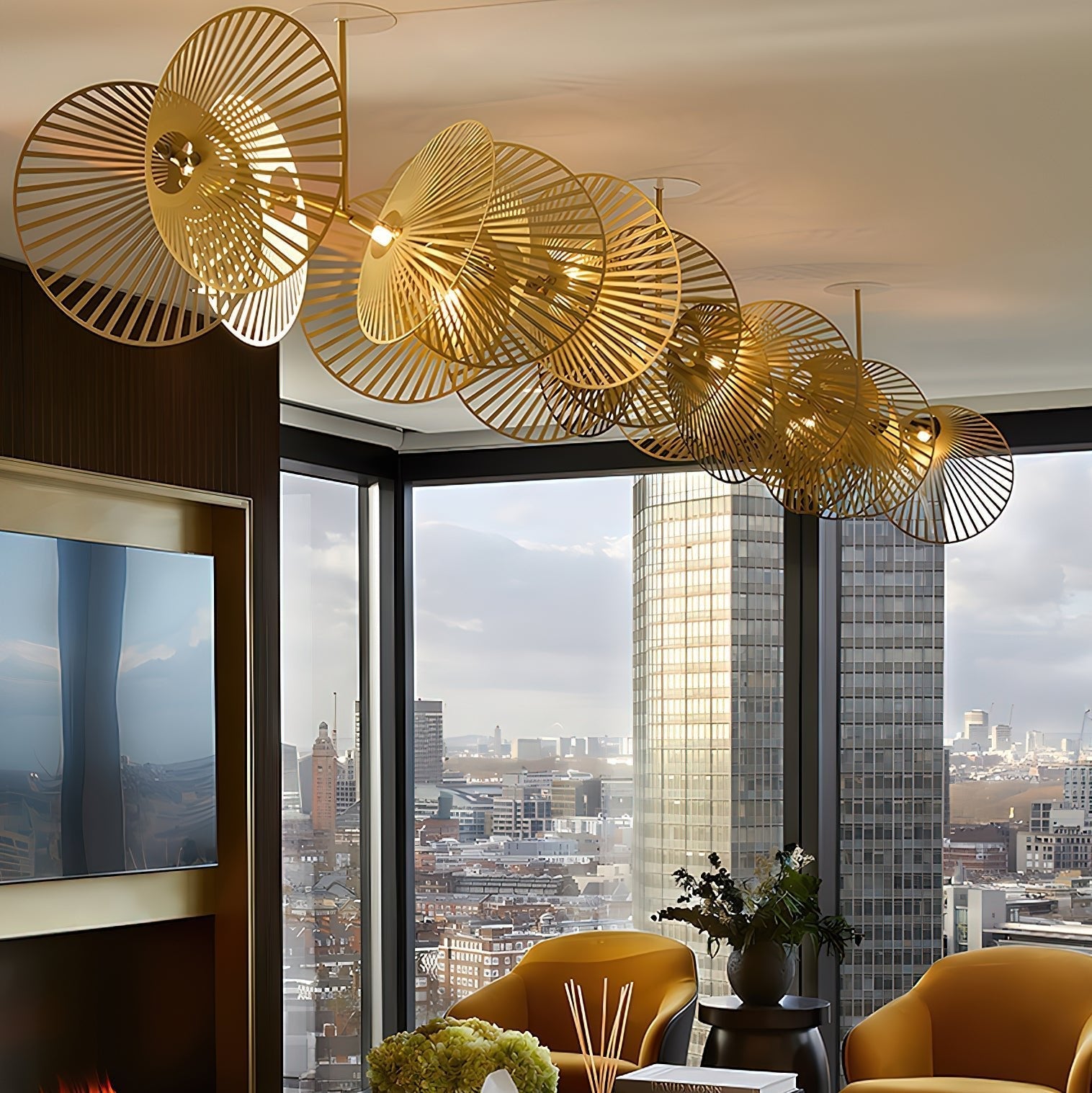 Odoraris Luxury Leaf Chandelier - Letslighting