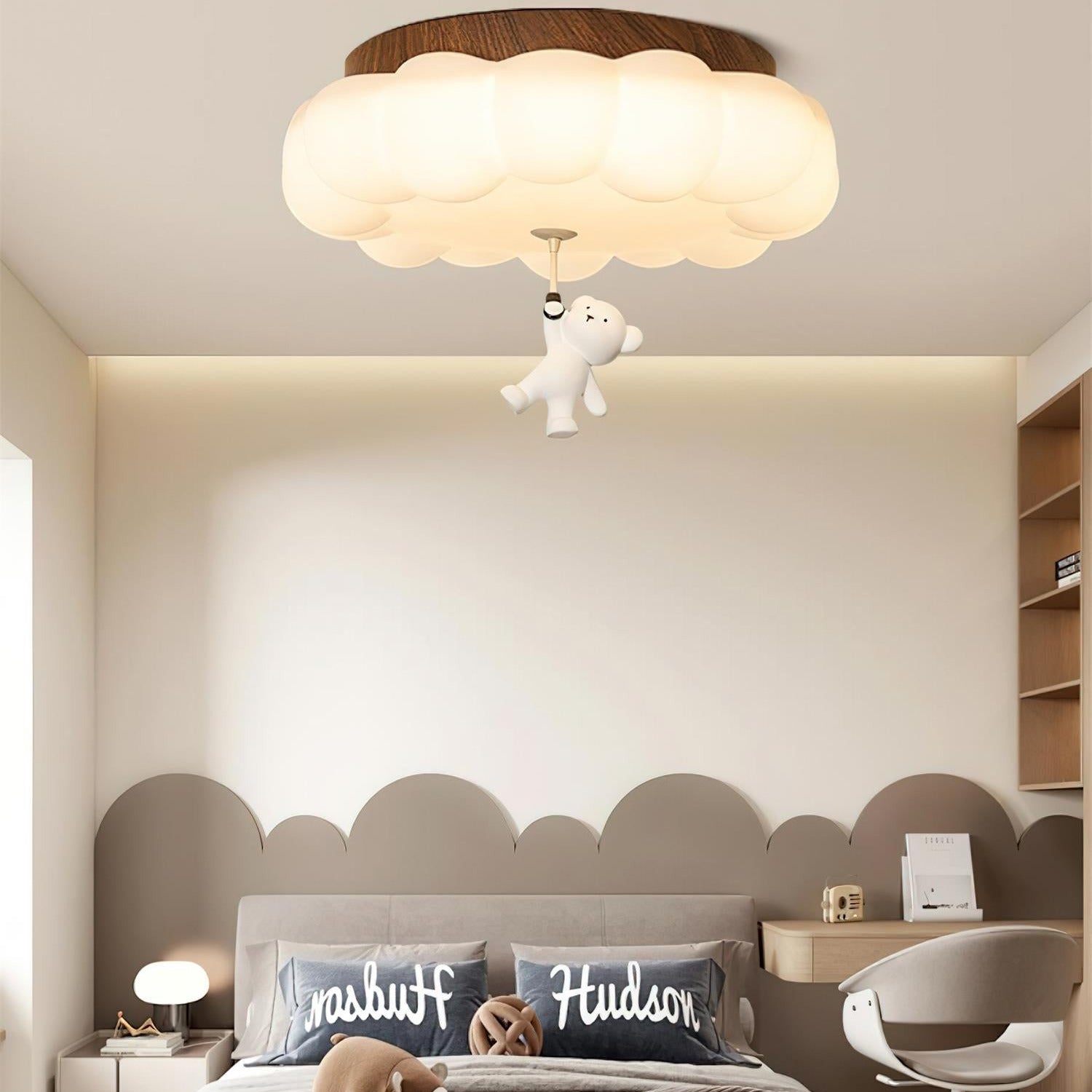 Aria Cute Cake Bear Ceiling Light - Letslighting