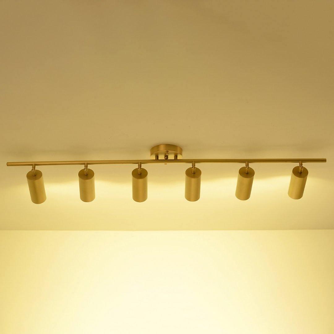 Cacaryra Modern Minimalist Brass Ceiling Lamp - Letslighting