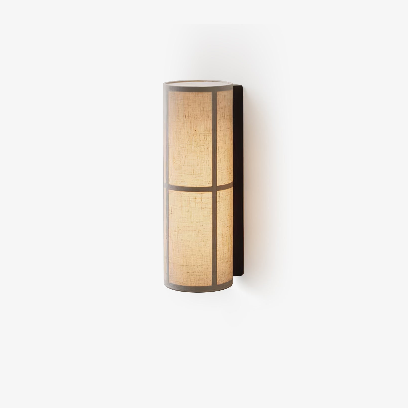 Lustra Wall Lamp Cylinder Fabric Soft Glow - Letslighting