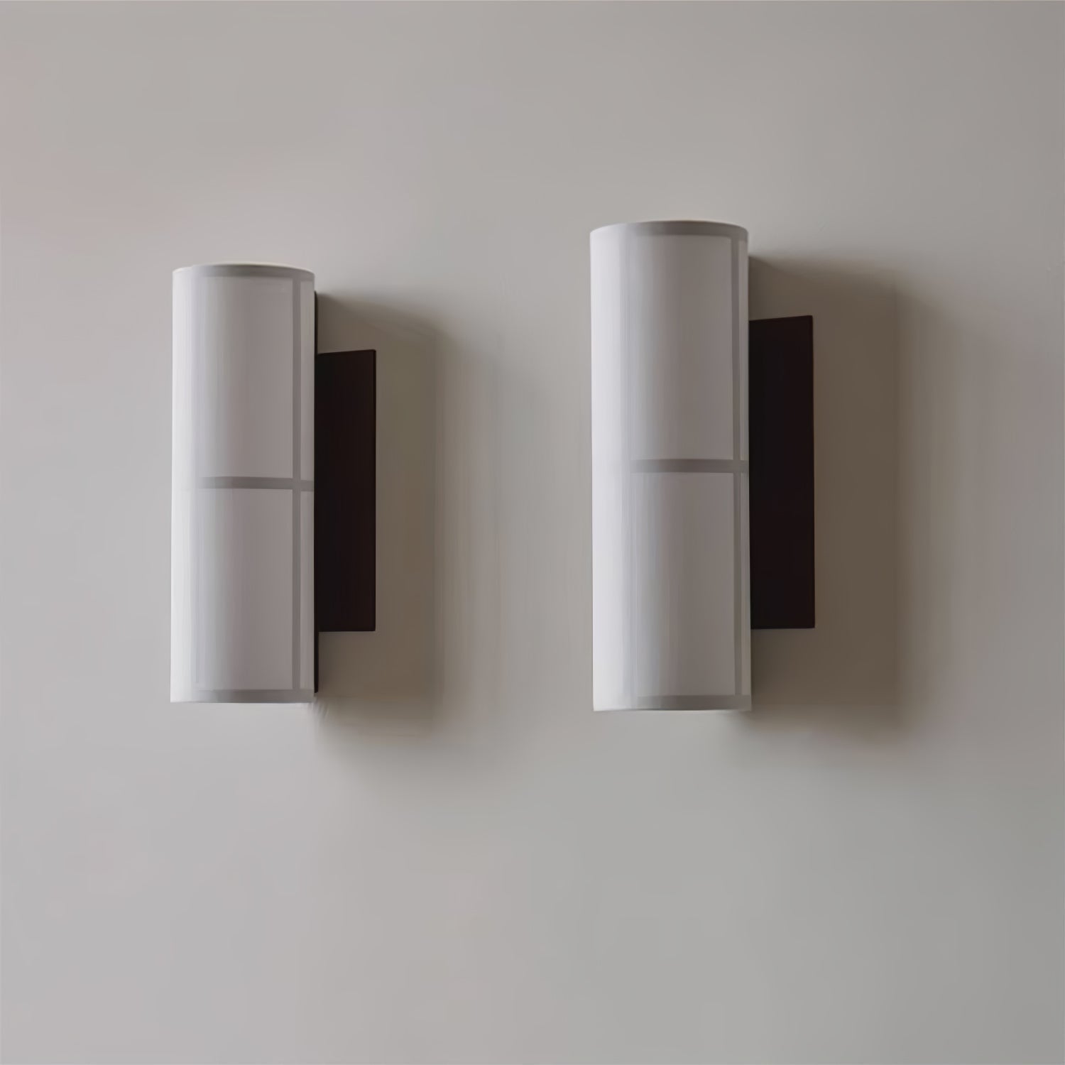 Lustra Wall Lamp Cylinder Fabric Soft Glow - Letslighting
