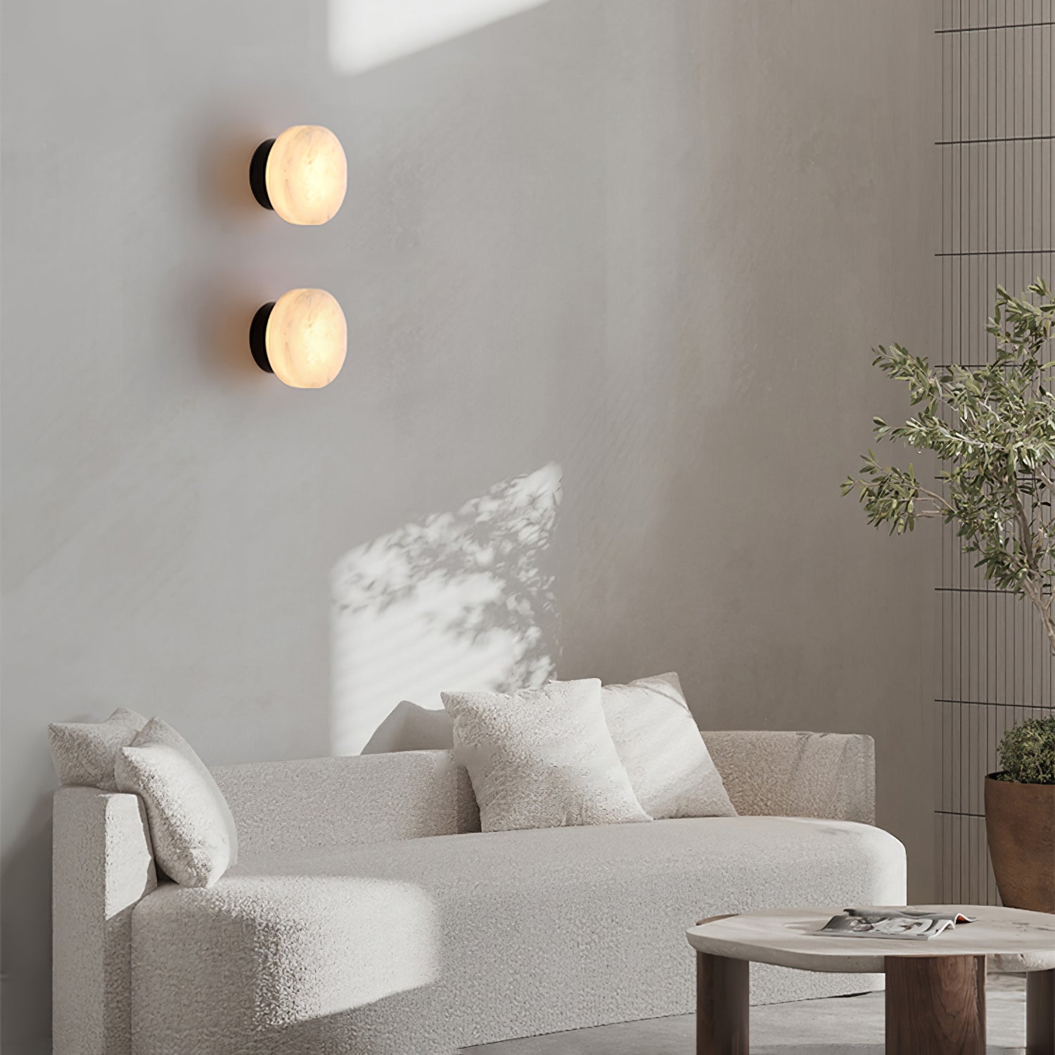 Olzorira Alabaster Wall Light - Letslighting