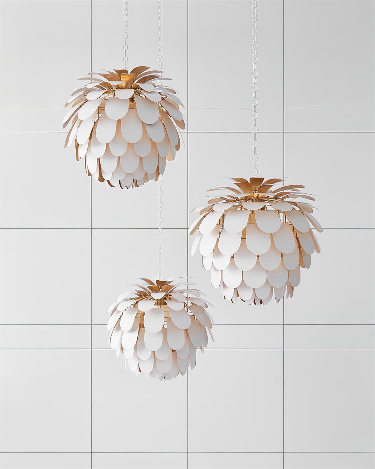 Cynara Chandelier Layered Petals - Letslighting