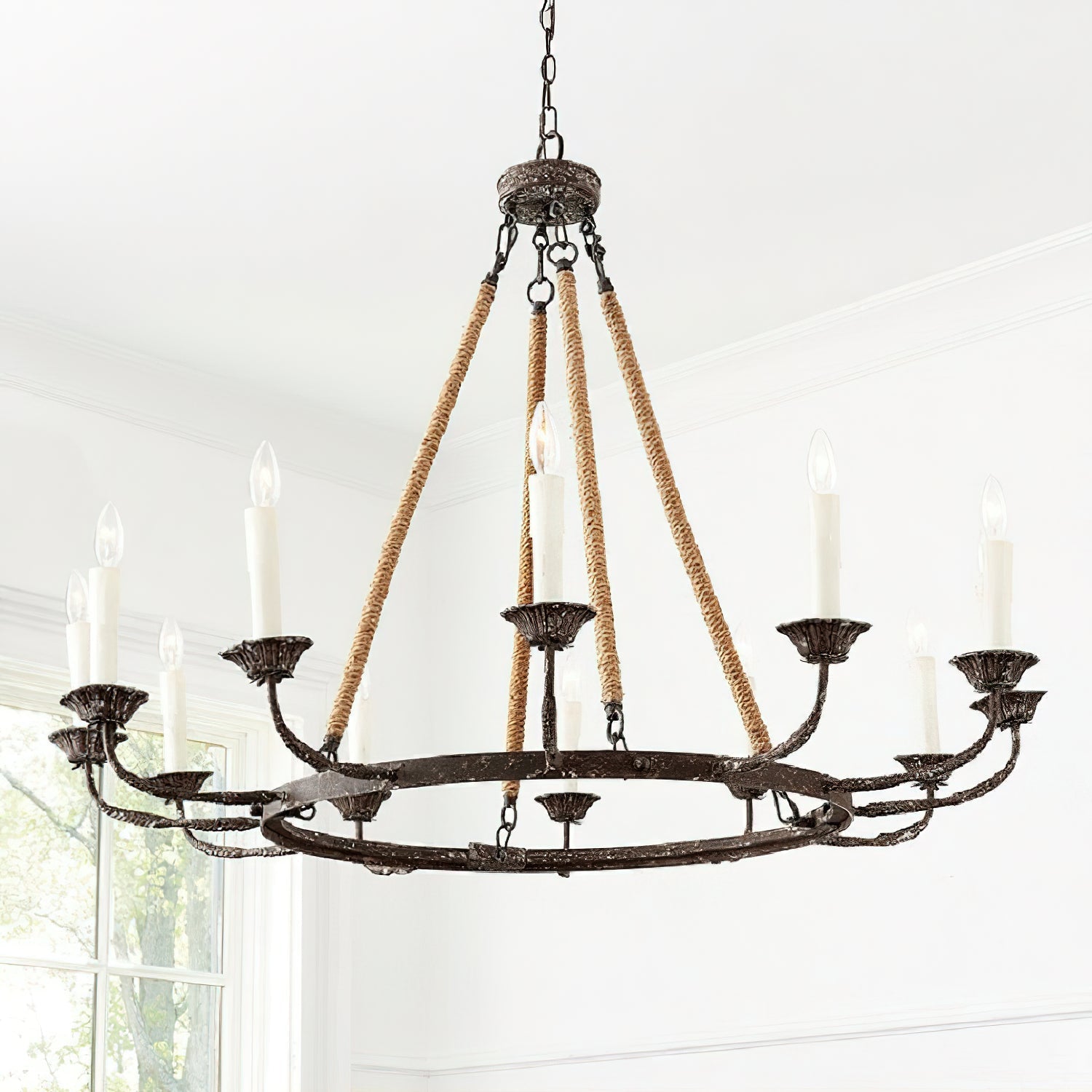 Hush Classic Vintage Industrial Chandelier - Letslighting