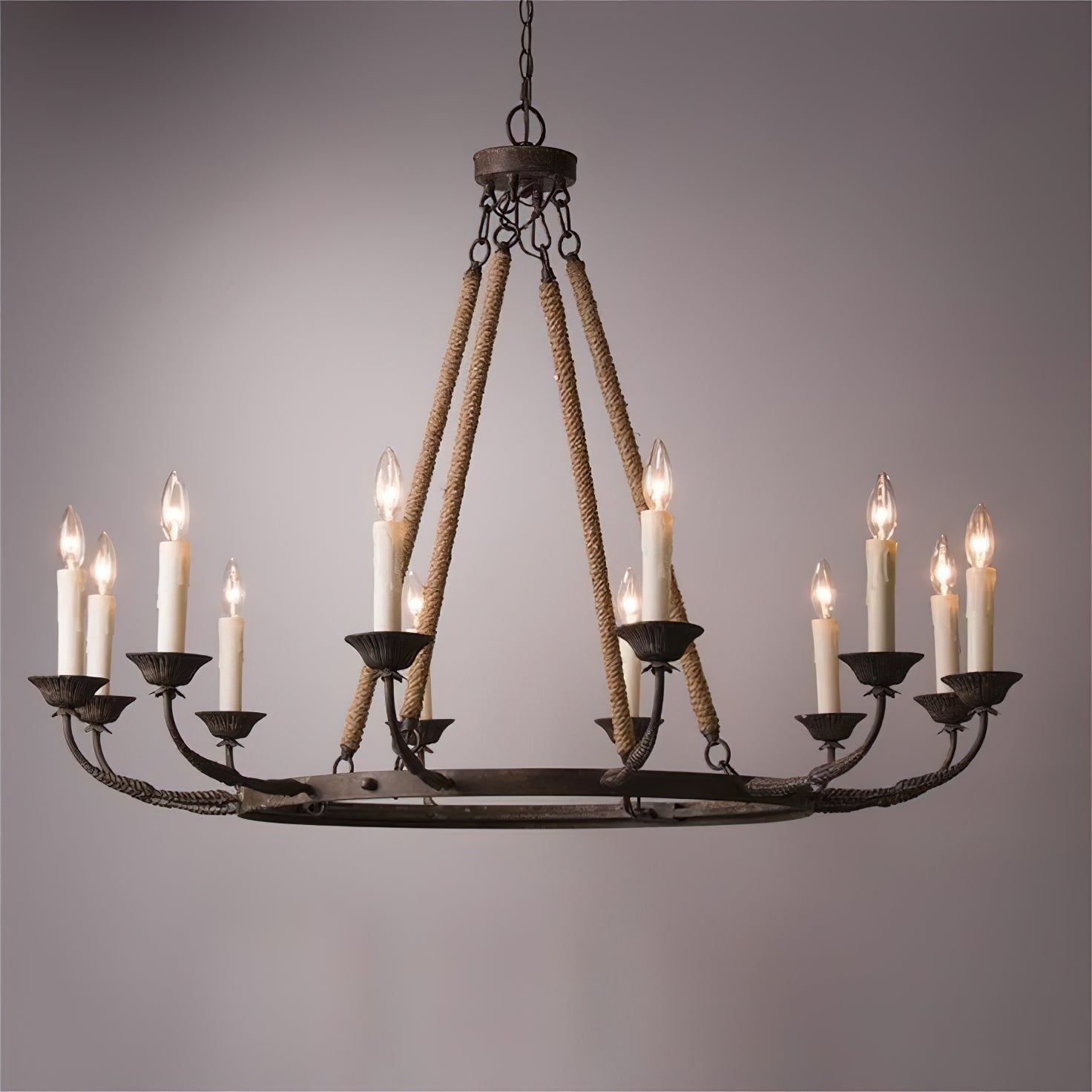 Hush Classic Vintage Industrial Chandelier - Letslighting