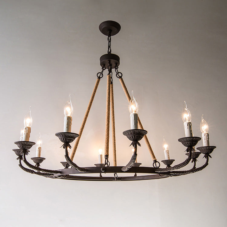 Hush Classic Vintage Industrial Chandelier - Letslighting