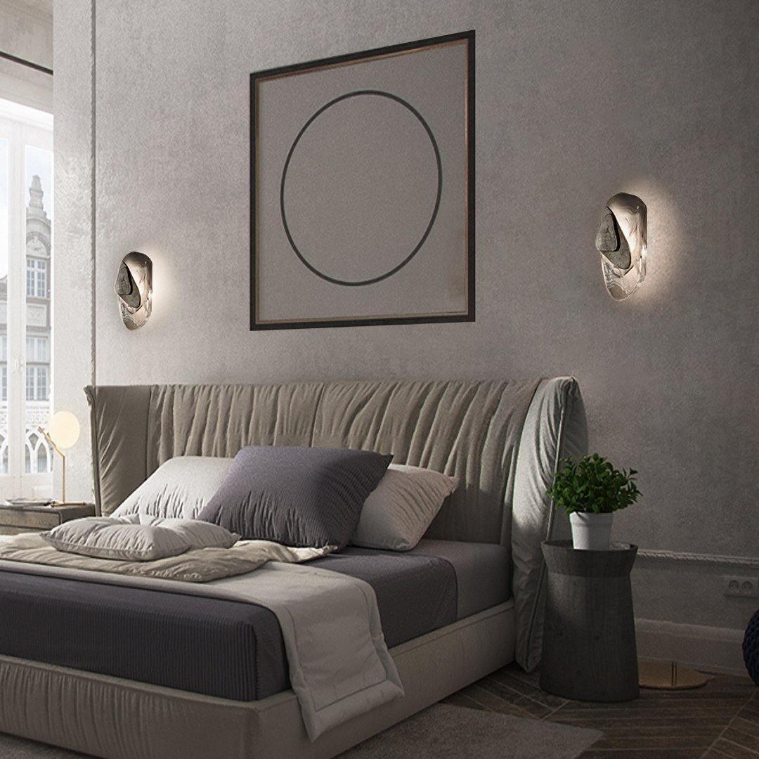 Blind Premium Nordic Art Glass Wall Lamp - Letslighting