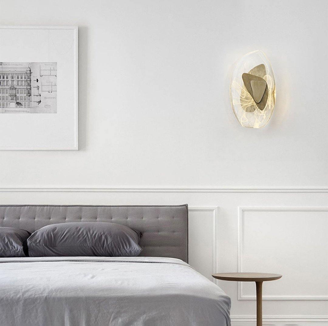 Blind Premium Nordic Art Glass Wall Lamp - Letslighting