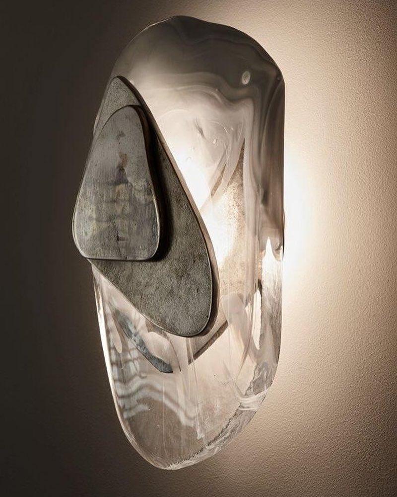 Blind Premium Nordic Art Glass Wall Lamp - Letslighting